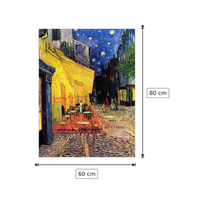 The Terrace Cafe_lg - Van Gogh Vincent - cm 60x80 - Pannello in MDF