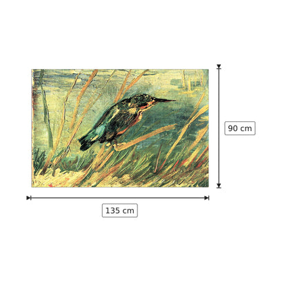 Kingfisher - Van Gogh Vincent - cm 135x90 - Pannello in MDF