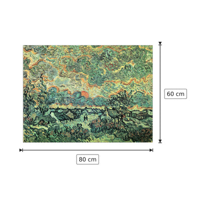 Remembering the north - Van Gogh Vincent - cm 80x60 - Pannello in MDF