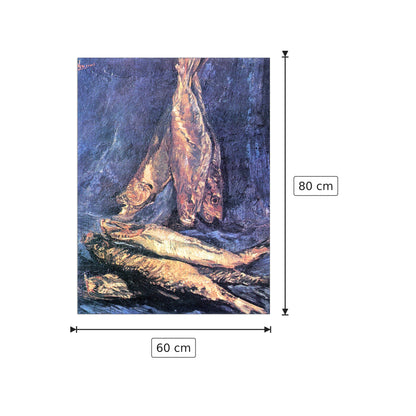 Still Life with kipper - Van Gogh Vincent - cm 60x80 - Pannello in MDF