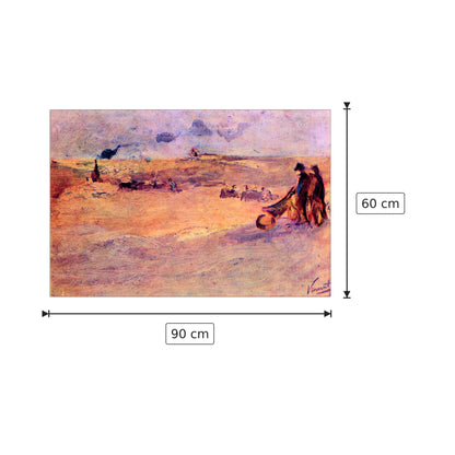 The dunes - Van Gogh Vincent - cm 90x60 - Pannello in MDF