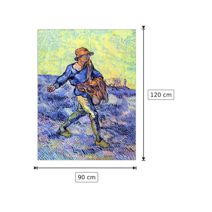 The Sower I - Van Gogh Vincent - cm 90x120 - Pannello in MDF