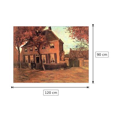 The vicarage of Neunen - Van Gogh Vincent - cm 120x90 - Pannello in MDF