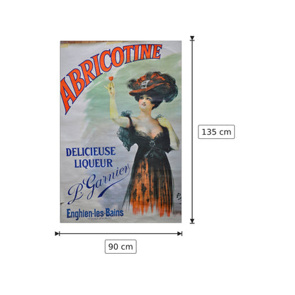 Abricotine - cm 90x135 - Pannello in MDF