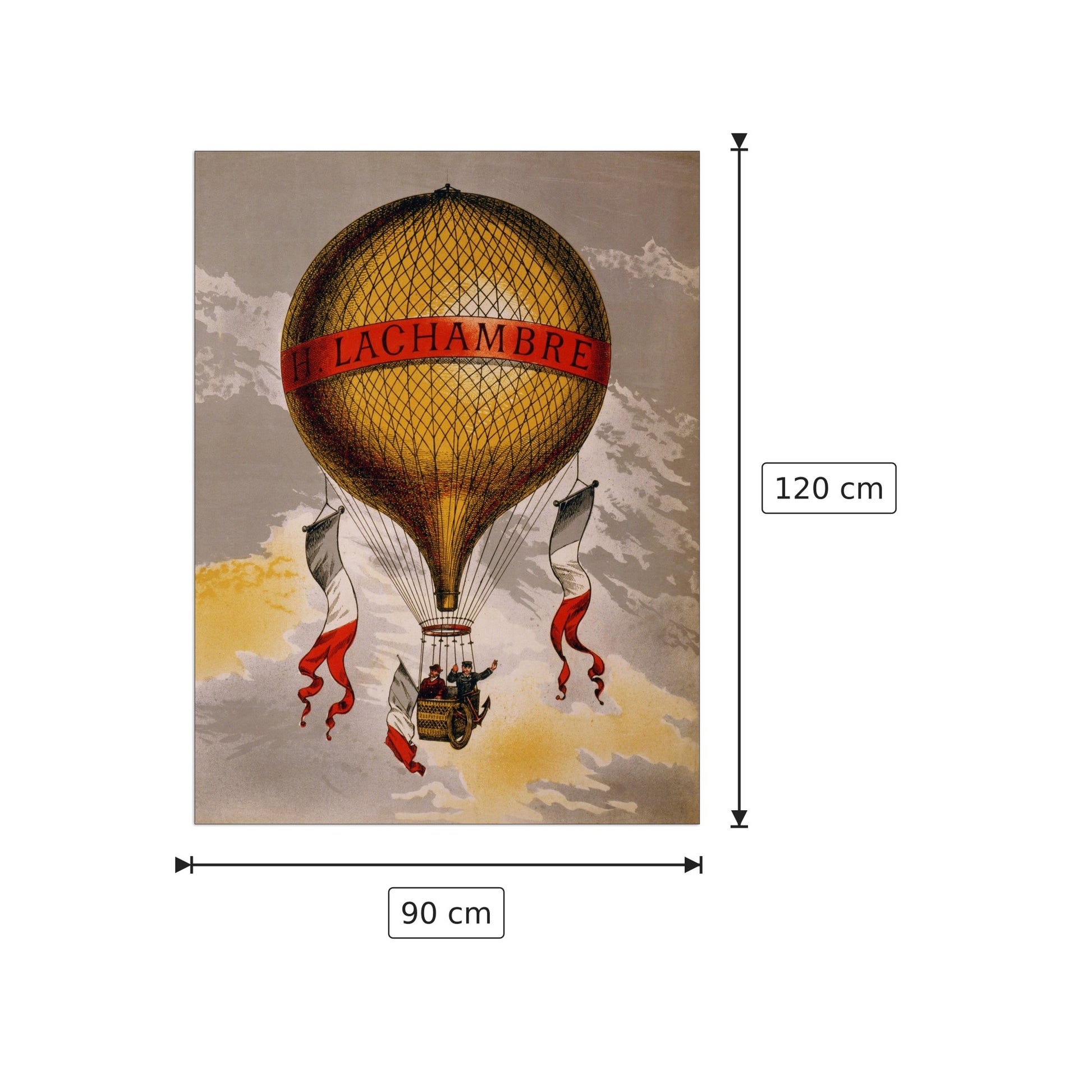 Lachambre Balloon - cm 90x120 - Pannello in MDF