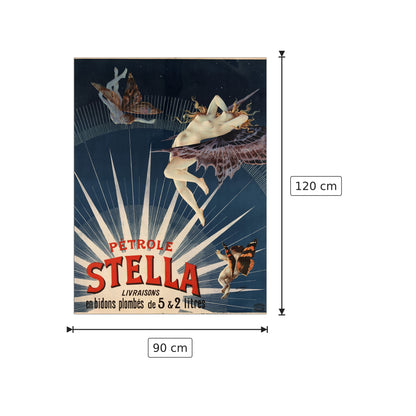 Petrole Stella - cm 90x120 - Pannello in MDF