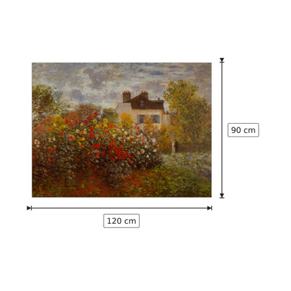 Argenteuil - Monet Claude - cm 120x90 - Pannello in MDF