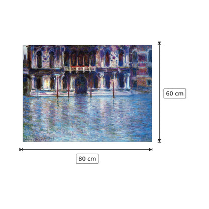 Palazzo # 1 - Monet Claude - cm 80x60 - Pannello in MDF