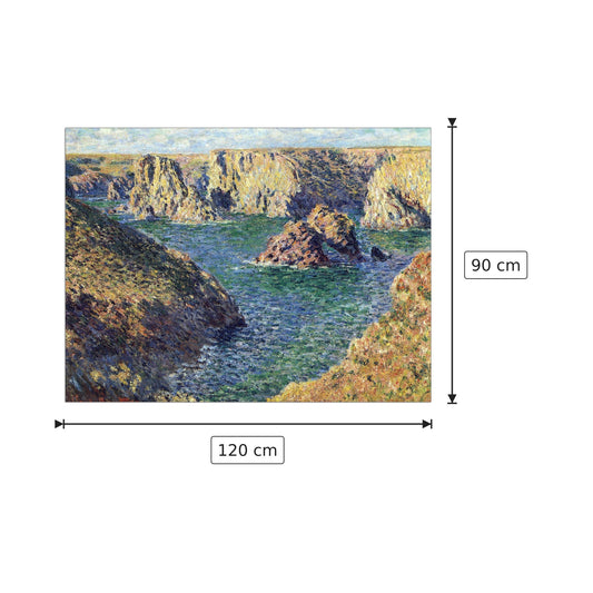 Port-Donnant - Monet Claude - cm 120x90 - Pannello in MDF