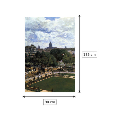 The Garden of the Infanta - Monet Claude - cm 90x135 - Pannello in MDF