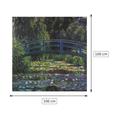 Water Lily Pond VI - Monet Claude - cm 100x100 - Pannello in MDF