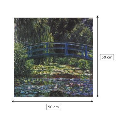 Water Lily Pond VI - Monet Claude - cm 50x50 - Pannello in MDF