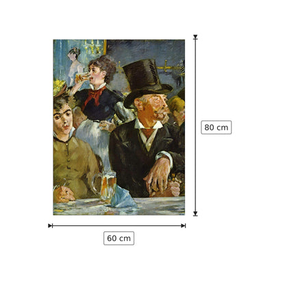 Caffè concerto - Manet Édouard - cm 60x80 - Pannello in MDF