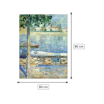 La Senna a Saint-Cloud - Munch Edvard - cm 60x80 - Pannello in MDF