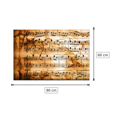 Musica - Art Studio - cm 90x60 - Pannello in MDF
