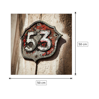 53 - Art Studio - cm 50x50 - Pannello in MDF