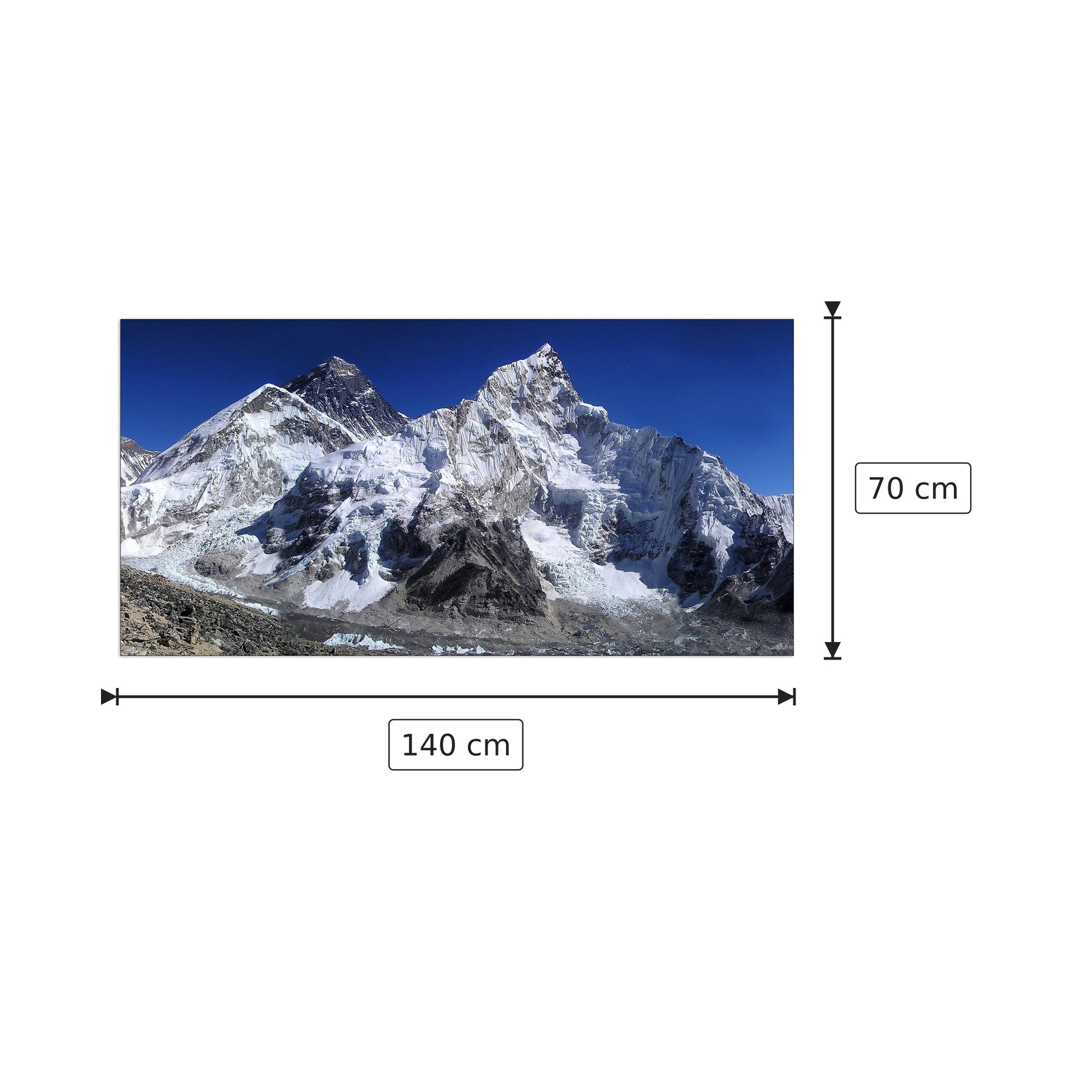 Everest - Art Studio - cm 140x70 - Pannello in MDF