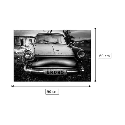 Vecchia auto - Art Studio - cm 90x60 - Pannello in MDF