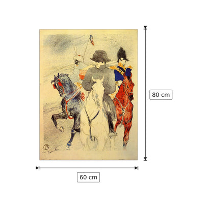 Napoleone - Toulouse-Lautrec - cm 60x80 - Pannello in MDF