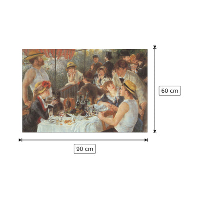 Colazione dei canottieri - Renoir Pierre-Auguste - cm 90x60 - Pannello in MDF