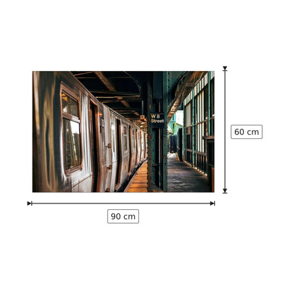Metrò - Art Studio - cm 90x60 - Pannello in MDF