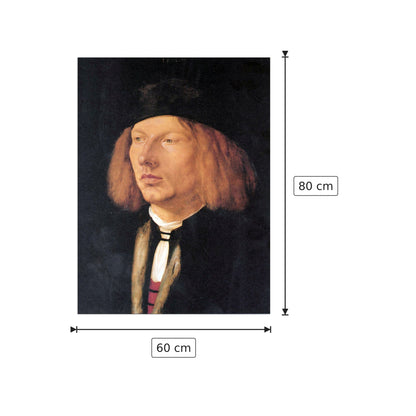 Ritratto di Burkard von Speyer - Albrecht Dürer - cm 60x80 - Pannello in MDF