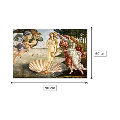 Nascita di Venere - Botticelli Sandro - cm 90x60 - Pannello in MDF