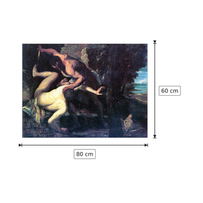 Caino e Abele - Tintoretto - cm 80x60 - Pannello in MDF