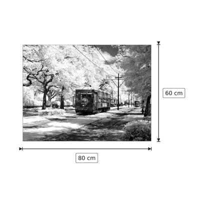Tram - Art Studio - cm 80x60 - Pannello in MDF