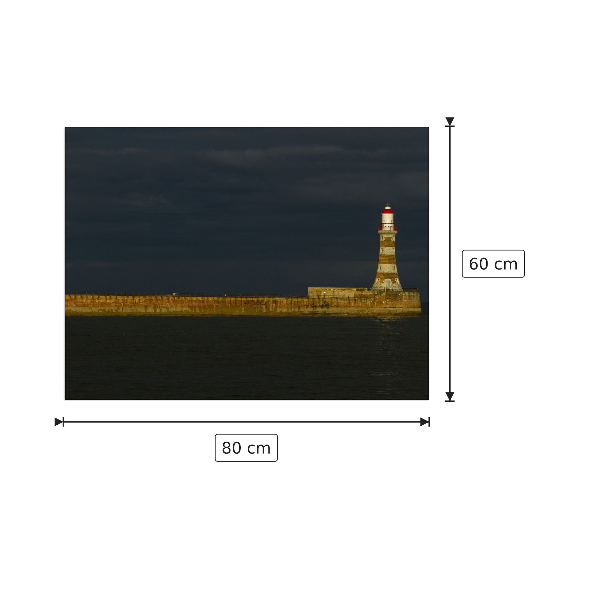 Faro - Art Studio - cm 80x60 - Pannello in MDF