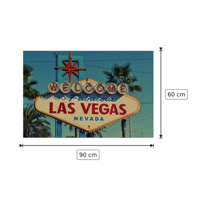 Las Vegas - Art Studio - cm 90x60 - Pannello in MDF