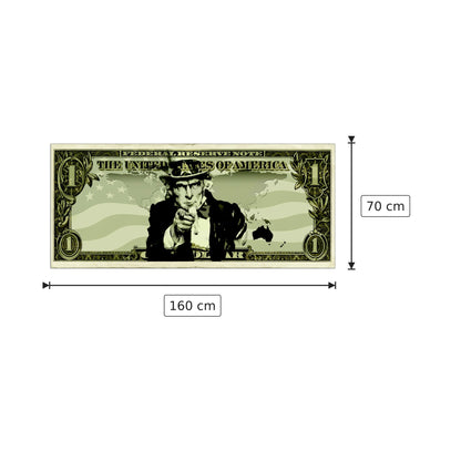dollaro - Art Studio - cm 160x70 - Pannello in MDF