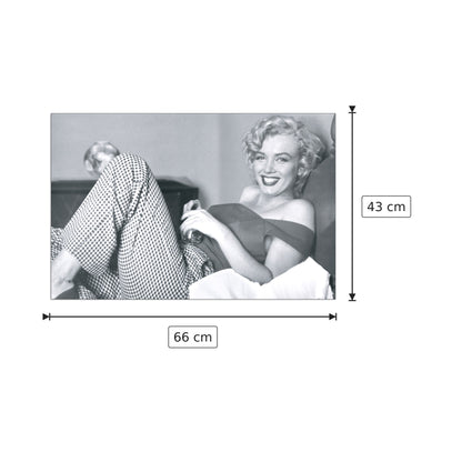 Marilyn Monroe - Letto - NULL - cm 66x43 - Pannello in MDF