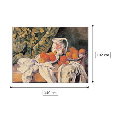 Natura morta con frutta - CEZANNE - cm 140x102 - Pannello in MDF