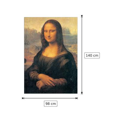 La Gioconda - DA VINCI - cm 98x140 - Pannello in MDF