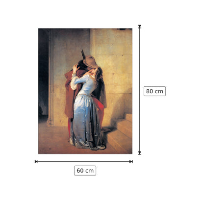 Il bacio - HAYEZ - cm 60x80 - Pannello in MDF