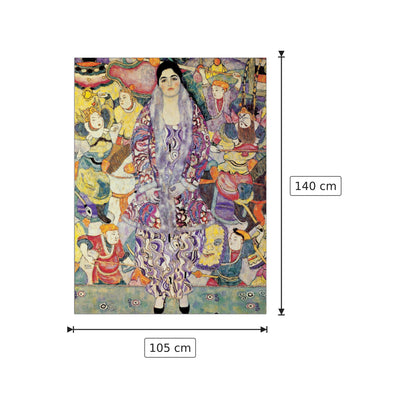 Ritratto di Friederike Maria - KLIMT - cm 105x140 - Pannello in MDF