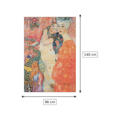 Le donne gioiose - KLIMT - cm 96x140 - Pannello in MDF
