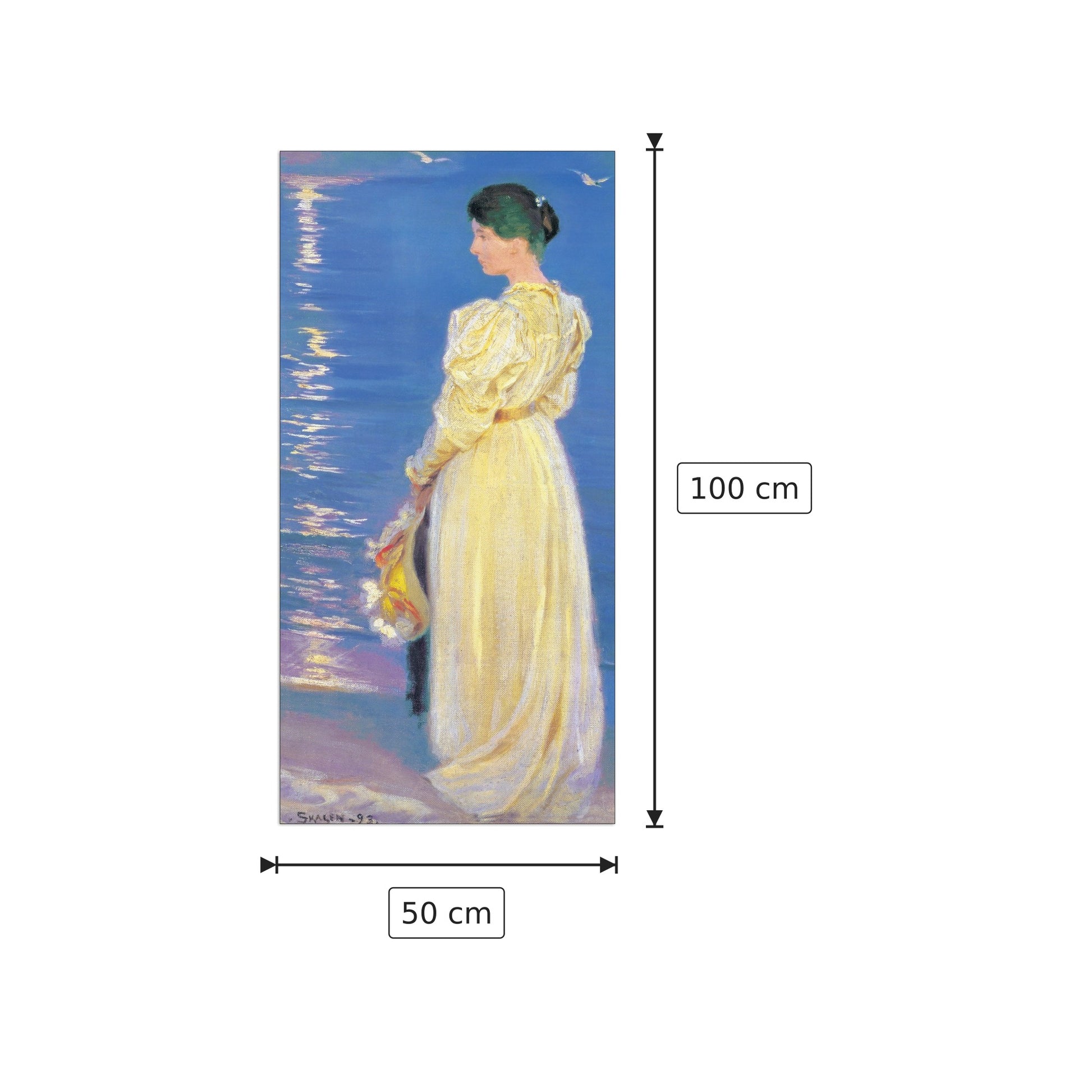 Marie - KROYER - cm 50x100 - Pannello in MDF