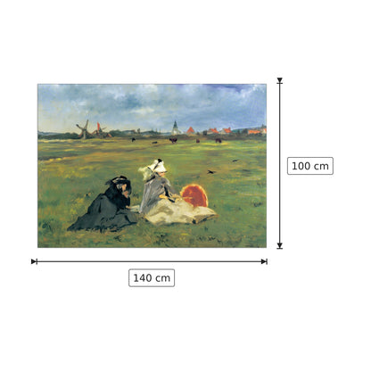 Le rondini - MANET - cm 140x100 - Pannello in MDF