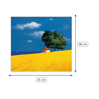 Casetta con albero - MONDELLI - cm 31x28 - Pannello in MDF