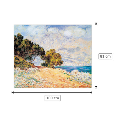 Cap Martin - MONET - cm 100x81 - Pannello in MDF