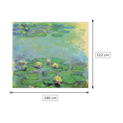 Ninfee - MONET - cm 140x122 - Pannello in MDF
