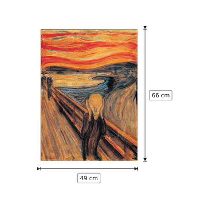 L'urlo - MUNCH - cm 49x66 - Pannello in MDF