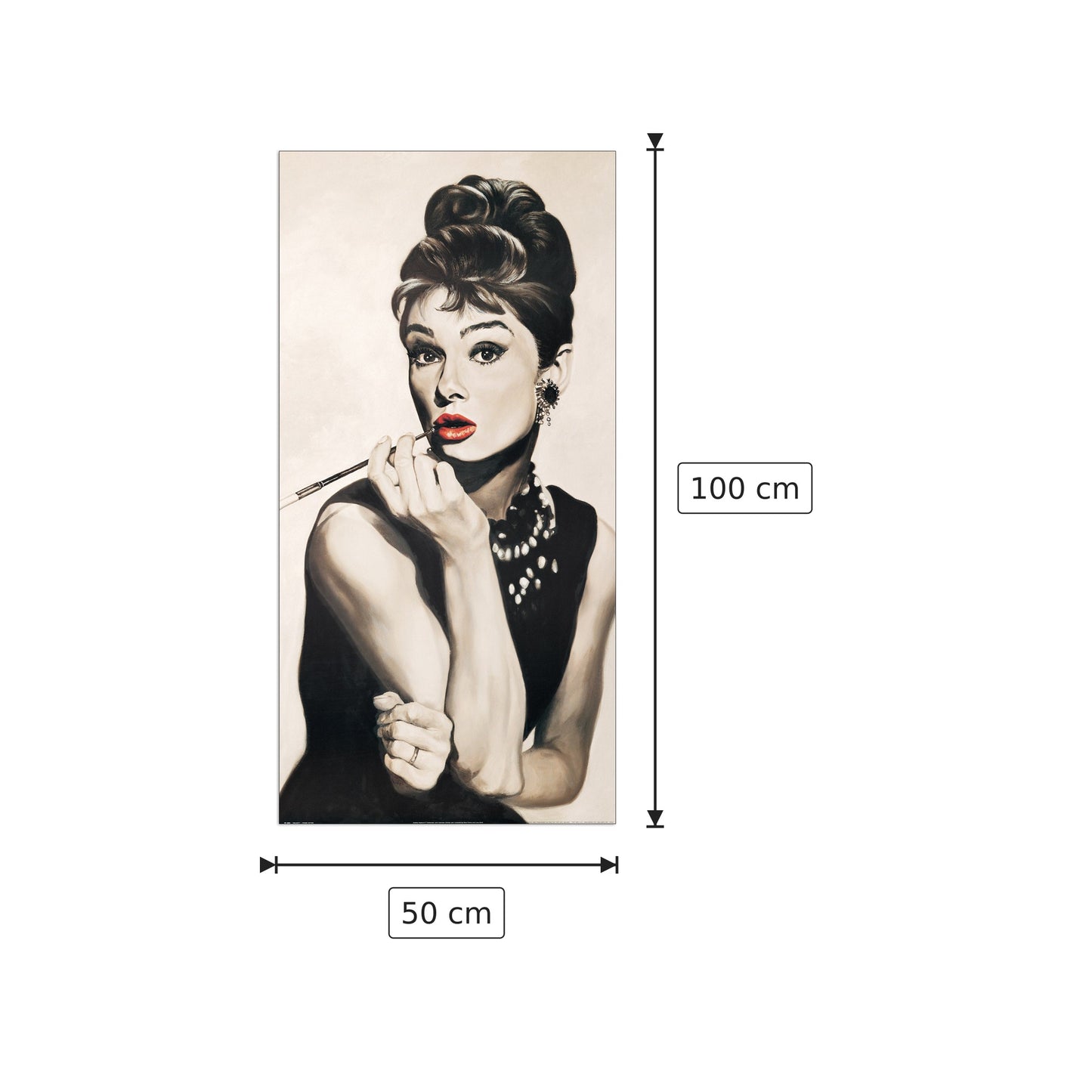 Delizia - cm 50x100 - Pannello in MDF