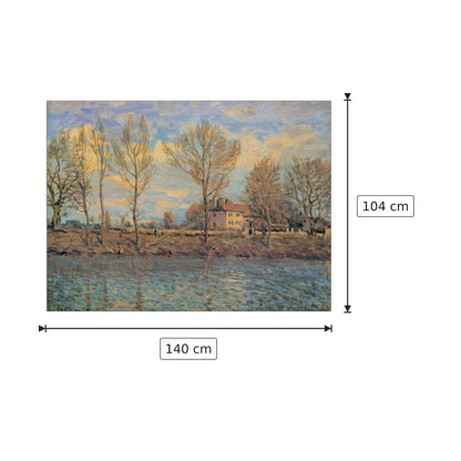 La Grande Jatte - SISLEY - cm 140x104 - Pannello in MDF
