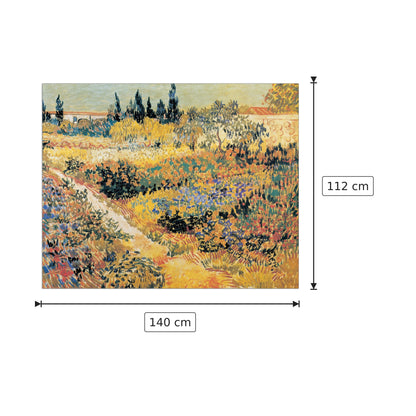 Giardino in fioritura - VAN GOGH - cm 140x112 - Pannello in MDF
