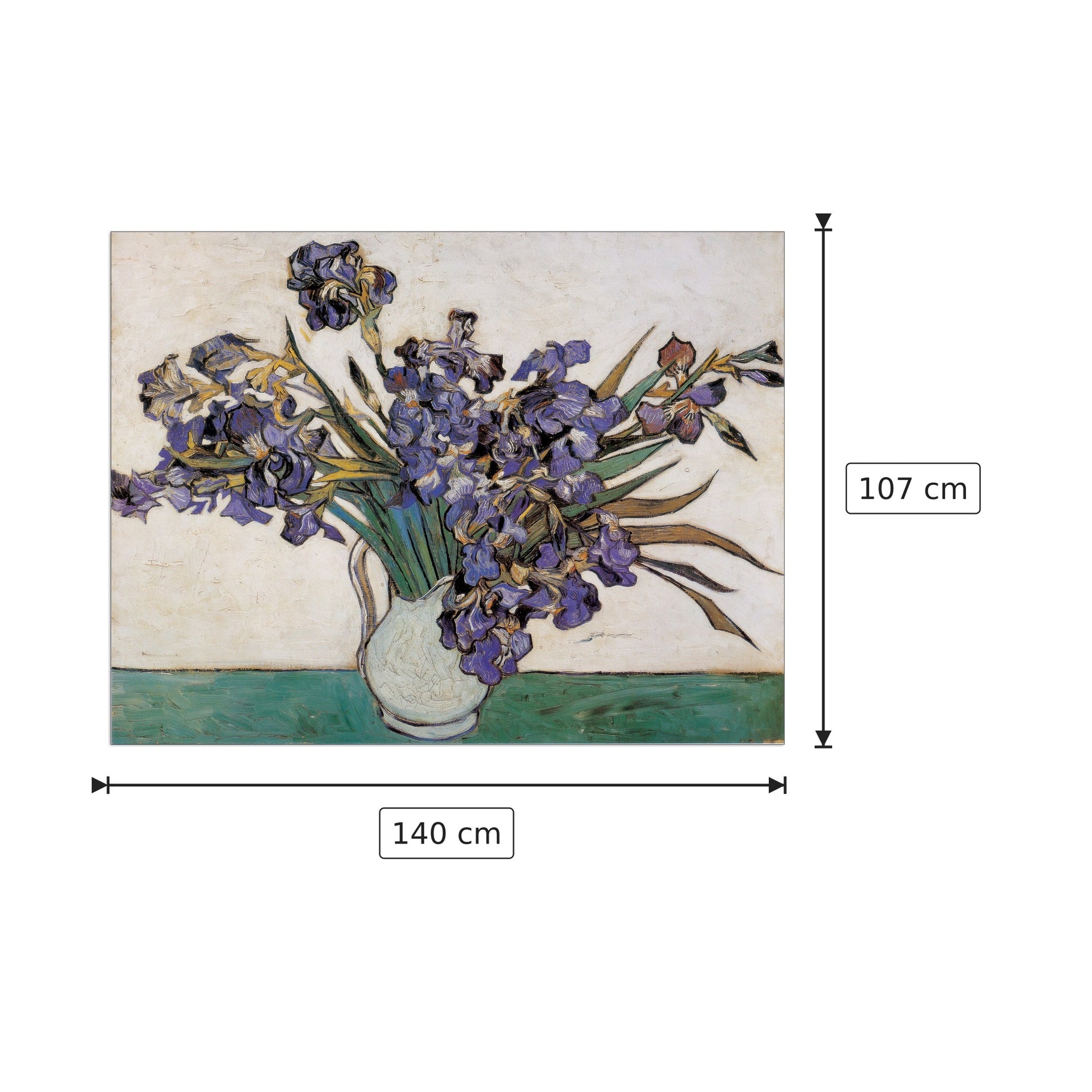 Iris Strauss - VAN GOGH - cm 140x107 - Pannello in MDF