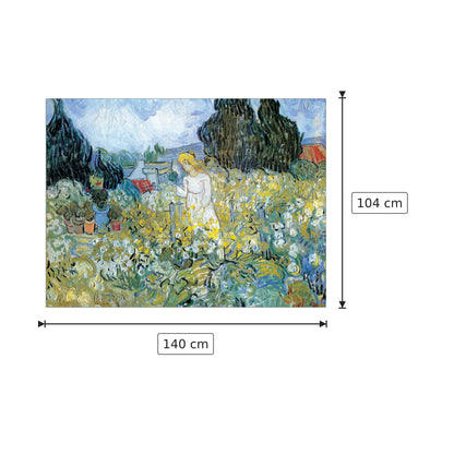 Signorina Gachet 1890 - VAN GOGH - cm 140x104 - Pannello in MDF