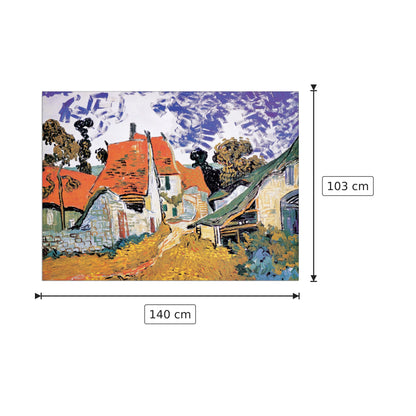 Via di Auvers - VAN GOGH - cm 140x103 - Pannello in MDF